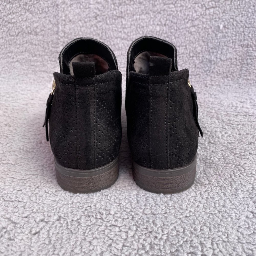 Dr Scholls Be Energized Rate Zip Bootie Black Sz 6.5 M - Picture 6 of 13